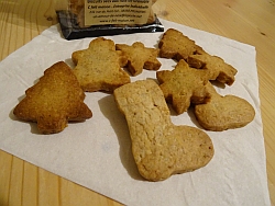 Biscuit sablé "Un Amour de Noix" épices de Noël et HE orange douce